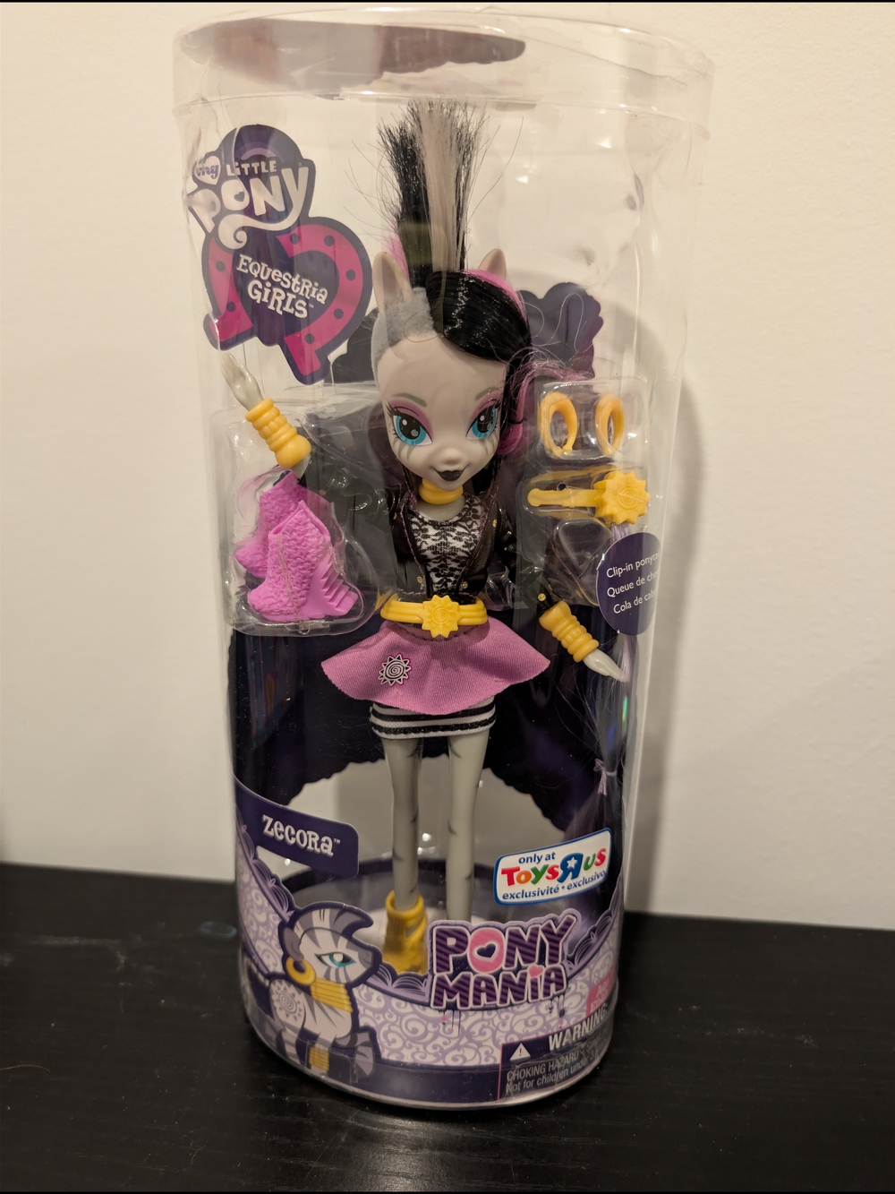 My Little Pony Equestria Girls Pony Mania Zecora Fashion Doll NIB